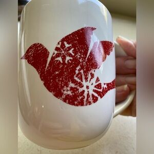 Starbucks Red Dove Coffee Mug 10.5 oz